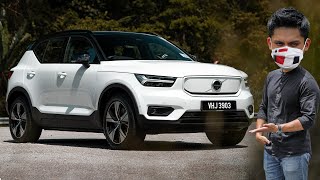 2022 Volvo XC40 Recharge Pure Electric review  RM262k in Malaysia [upl. by Yemerej]