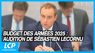 Budget des Armées 2025  audition de Sébastien Lecornu  14102024 [upl. by Alekin]