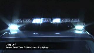 Federal Signal Vision SLR Lightbar Auxiliary Lighting [upl. by Yoo]