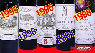 5 First Growths Bordeaux OLD VINTAGEs drinking Lets enjoy Bordeaux Premier Grands Crus [upl. by Ayrb]