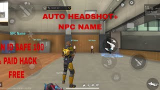 Headshot hack free fire 🔥🔥 obb 47 update drag headshot ff hack hologram auto headshot config file [upl. by Mureil]