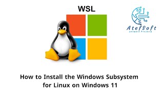 How to Install the Windows Subsystem for Linux on Windows 11 wsl [upl. by Reece]