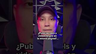 ￼ ¡Cuidado Reels en Facebook están saboteando tus videos largos facebookreels [upl. by Pail]