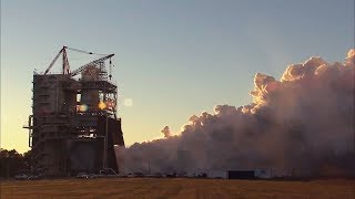 SLS RS25 Engine Test 15 November 2018 [upl. by Jansen]