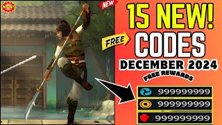 TODAY⚠️DECEMBER⚡CODES⚠️SHADOW FIGHT 3 NEW GIFT CODE 2024  SHADOW FIGHT 3 GIFT CODES [upl. by Kathi655]