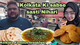 Kolkata Ki Sabse Sasti Nihari  4 No Loha Pool  Saiqa Restaurant  Kolkata Food Vlog [upl. by Hahn]