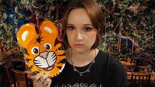 ASMR Goth Girl IGNORES YOU at Rainforest Cafe [upl. by Ettenyl]