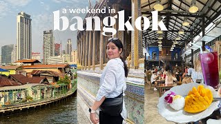 Bangkok Thailand Travel VLOG 2024  sightseeing shopping cafe hopping [upl. by Adyam542]