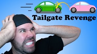 How To Handle A Tailgating Vehicle  The Tailgate Revenge Kit [upl. by Rowley363]