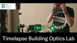 Timelapse Building an Optics Lab for Studies of 2D Materials [upl. by Lagiba]