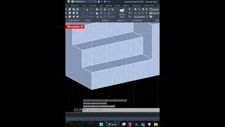 AUTOCAD 3D basic modeling for practice work 06 shorts [upl. by Aiken943]