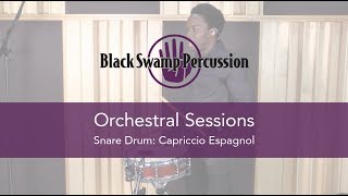 BSP Orchestral Sessions Snare Drum  Capriccio Espagnol [upl. by Rinee]