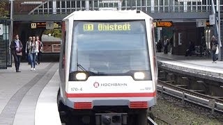 U1 Volksdorf UBahn Hamburg [upl. by Auhsohey]