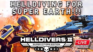 GRINDING FOR GAS MINES LIVE helldivers2 helldivers2gameplay helldivers [upl. by Wickner]