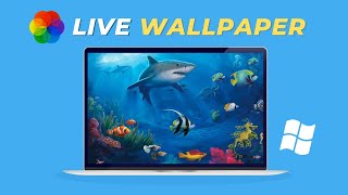 How to Set Live Wallpaper in Windows 1011 PC [upl. by Nierman]