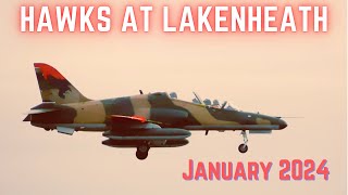 Hawks at RAF Lakenheath  USAF Jet Action [upl. by Radbun745]