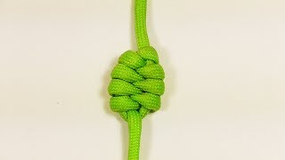 How To Tie The Leaf Knot With Paracord  WhyKnot [upl. by Aisats842]