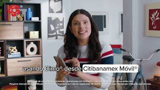 Envía o recibe dinero con Dimo® desde tu App Citibanamex Móvil® [upl. by Ainoek]