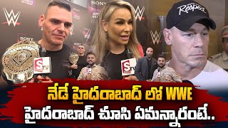 WWE Superstars In Hyderabad  WWE Super Spectacle  SumanTV Vizag [upl. by Naasar636]