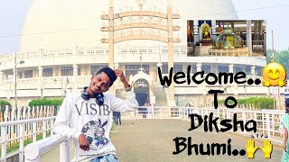 Diksha Bhumi Nagpur 🙇‍♂️dikshabhuminagpur jaybhim babasahebambedkar babasaheb viralvideo like [upl. by Aihsrop544]