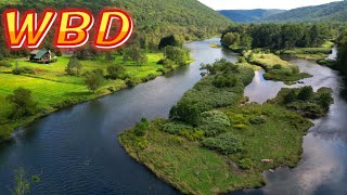 FLY FISHING PARADISE  Delaware River Catskill Mountains [upl. by Seuguh]