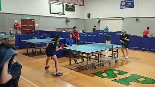 2023 sndtta championship div 2 Peter Lin vs Moshi Hao [upl. by Anoirb672]