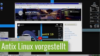 Review Antix  DAS Linux für alte Rechner [upl. by Higgins]