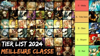 QUELLE CLASSE CHOISIR SUR WAKFU EN 2024  Version tier list [upl. by Edgar387]