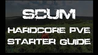 SCUM Surviving the Ultimate Hardcore PVE Experience  Part 1 [upl. by Ayiak]