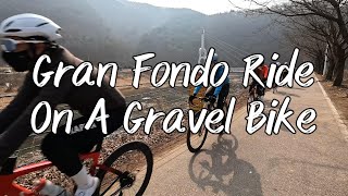 Gran Fondo Ride on a Gravel Bike [upl. by Dirraj]