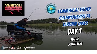 DAY 1 COMMERCIAL FEEDER CHAMPIONSHIPS AT LARFORD LAKES [upl. by Edithe]