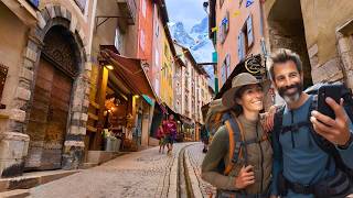 The Highest and Most Beautiful Old Town in the French Mountains Briançon Alps  WALKING TOUR [upl. by Camm]