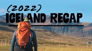 2022 Iceland Recap [upl. by Ellirpa224]