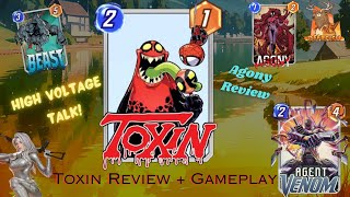 Toxin Gameplay  Review  Agony amp High Voltage Talk  Marvel Snap Gameplay [upl. by Shotton146]