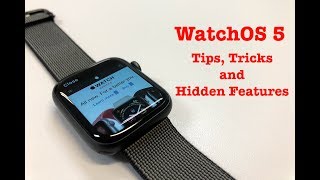 WatchOS 5  Best Tips Tricks and Hidden Features [upl. by Lyndy]