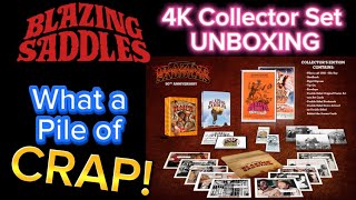 BLAZING SADDLES 50th Anniversary 4K Collectors Set Opening Unboxing [upl. by Sivra]