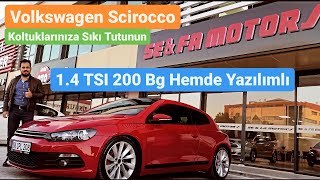 Volkswagen Scirocco 14 Tsi Test Sürüşü  Chiptuning Modifiye Vw Şirokko [upl. by Him]