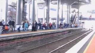 Trains in Melbourne city [upl. by Ariella]