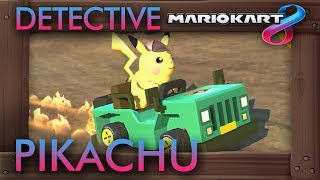 Detective Pikachu in Mario Kart 8 [upl. by Anerev]