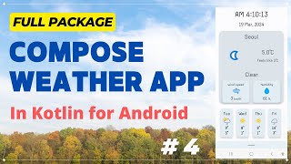 WeatherForecast AppFull package 4 [upl. by Erodeht206]