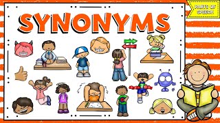 PARTS OF SPEECH  VIDEO 2 SINÓNIMOS EN INGLÉS  SYNONYMS IN ENGLISH [upl. by Heady821]