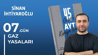 7 Gaz Yasaları  7Gün  45 Günde AYT Kimya Kampı  11Sınıf Kimya  AYT 2025 [upl. by Nuahsal]