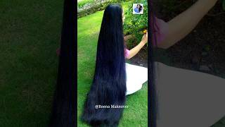 💯Best Hibiscus Hair Mask For Silky Smooth Hair✅ shorts longhair youtubeshorts Reena Makeover [upl. by Halil]