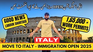 🇮🇹Italy Work Permit Visa  Italy Seasonal amp Non  Seasonal Work Visa Update 202425  Decreto Flussi [upl. by Darnoc]