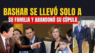 BASHAR AL ASSAD HUYÓ DE SIRIA CON SU FAMILIA Y ABANDONÓ A SU EQUIPO [upl. by Amand]