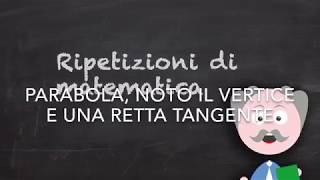 FORMULA SDOPPIAMENTO per la RETTA TANGENTE alla ELLISSE [upl. by Placido]