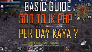 12SKY LAST EMBER  BASIC GUIDE 500 TO 1K PHP PER DAY [upl. by Ibot]