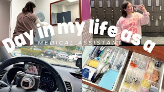 DAY IN MY LIFE spend a day with me as a medical assistant  day 1 of 75HARD phase 1 [upl. by Liartnod233]