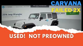 Carvana Failures Not great [upl. by Swenson]