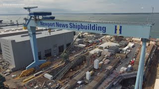 Lawmakers tour Newport News Shipbuilding [upl. by Nies]